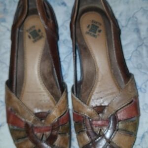 Earth Origins Women's Multi-Tone Leather Loafers